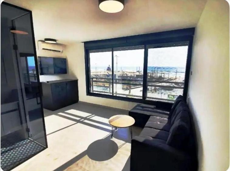 Appartement Ryo 11 דירת נופש חדשה על חוף הים נוף לים à Bat Yam Extérieur photo
